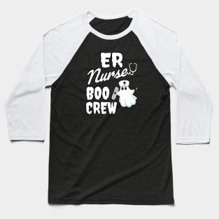 ER Nurse Boo Crew -  Halloween Special Baseball T-Shirt